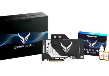 Видеокарты PowerColor Radeon RX 6900 XT и RX 6800 XT Liquid Devil, оснащённые водоблоками, должны появиться в продаже 15 марта