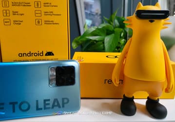 Представлен недорогой смартфон Realme 8 с экраном Super AMOLED. Первые фото с Realme 8 Pro