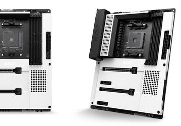Чёрно-белая системная плата для процессоров Ryzen. Представлена NZXT N7 B550