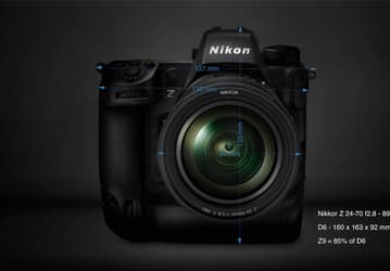 Nikon Z9 сравнили с другими камерами Nikon