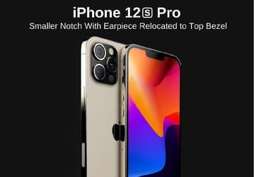 Так выглядит iPhone 12s Pro с уменьшенной чёлкой: опубликовано качественное изображение