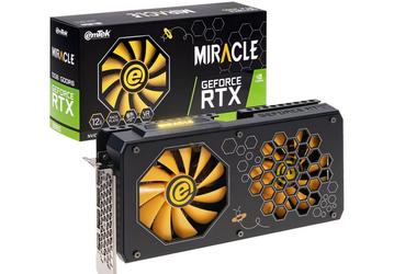 Видеокарта, которая может понравиться пчеловодам. Emtek GeForce RTX 3060 Miracle выделяется своим дизайном