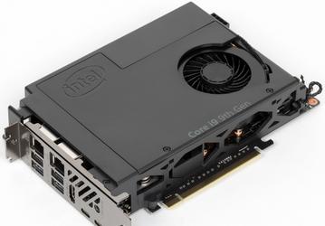 Похожий на видеокарту модуль Intel Compute Element для нового NUC 11 Extreme будет основан на CPU Tiger Lake-H45