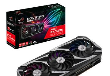 Компания Asus дополнила серии видеокарт ROG Strix, TUF Gaming и Dual моделями на базе AMD Radeon RX 6700 XT