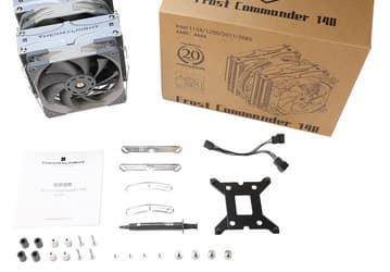 Система охлаждения Thermalright Frost Commander 140 весит 1,34 кг