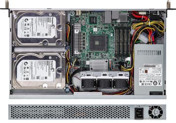 В стоечный сервер уменьшенной глубины ASRock Rack 1U2-X570/2T можно поставить настольный процессор AMD Ryzen 5000