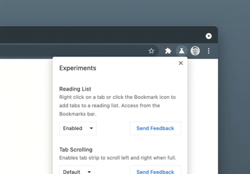 Google обеспечила лёгкий доступ к новым функциям браузера Chrome для любителей экспериментов