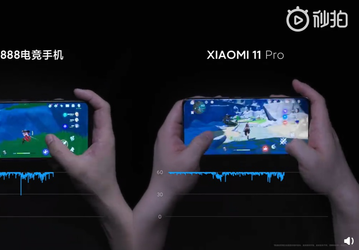 Xiaomi показала, как Xiaomi Mi 11 Pro справляется с играми и соперниками по Snapdragon 888