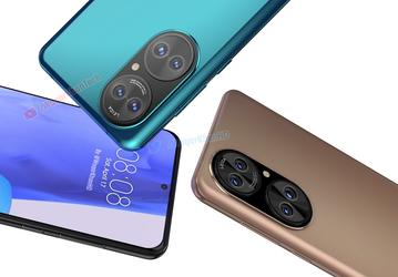 Huawei P50 в разных цветах на огромных неофициальных рендерах разрешением 4К и в концептуальном видеоролике