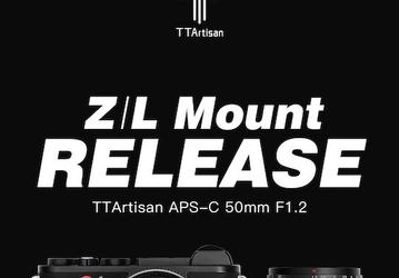 Объектив TTartisan 50mm f/1.2 стал доступен в вариантах с креплениями Nikon Z и Leica L