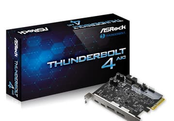 Компания ASRock представила карту расширения с двумя портами Thunderbolt 4