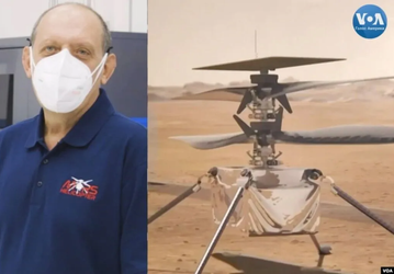 Качественное видео первого полета вертолета Ingenuity на Марсе