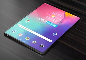 Так выглядит первый сгибающийся планшет Samsung. Появились первые изображения