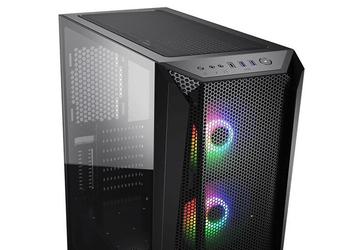 Особенностью корпуса Cougar MX660 Mesh RGB-L является объёмная передняя панель из сетки
