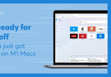Браузер Opera стал быстрее на компьютерах на процессоре Apple M1