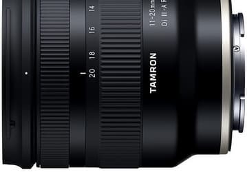 Объектив Tamron 11-20mm F/2.8 Di III-A RXD (Model B060) предназначен для беззеркальных камер формата APS-C с креплением Sony E