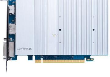 Тест показал, что видеокарта Asus DG1-4G немного уступает модели Asus RX 550 4G