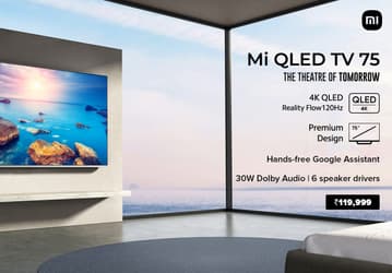 75 дюймов, 4К, 120 Гц, HDMI 2.1 и Android TV 10 за 1590 долларов. Xiaomi представила «театр будущего»