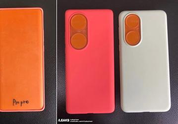 Дизайн Huawei P50 и P50 Pro подтверждён: появились живые фото макетов и чехлов новых флагманов
