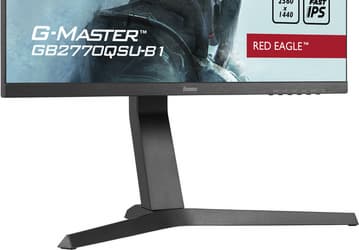 Монитор iiyama G-Masters Red Eagle GB2770QSU-B1 поддерживает частоту обновления экрана 165 Гц