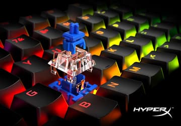 Игровая клавиатура HyperX Alloy Origins Core Tenkeyless стала доступна в варианте с механическими переключателями HyperX Blue