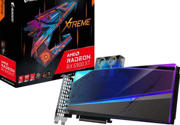 Видеокарта Aorus Radeon RX 6900 XT Xtreme WaterForce WB 16G появилась в каталоге Gigabyte
