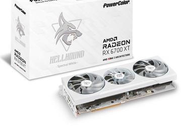 Видеокарту PowerColor Hellhound AMD Radeon RX 6700 XT Spectral White оценят те, для кого важен цвет компонентов ПК