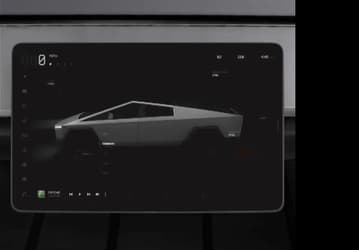 Уволившийся дизайнер Tesla показал «секретный» интерфейс футуристичного пикапа Cybertruck