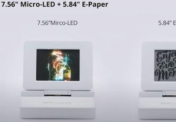 Компания Tianma показала три прототипа дисплеев micro-LED 