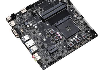 Системная плата ASRock X300TM-ITX типоразмера Thin mini-ITX рассчитана на процессоры AMD в исполнении AM4