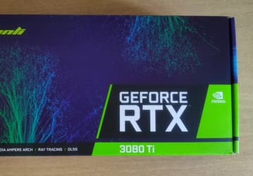 Первая в мире распаковка GeForce RTX 3080 Ti запечатлена на фото. На снимках можно видеть адаптер Manli