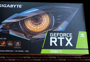 GeForce RTX 3080 Ti уже пошла по рукам. Живое фото Gigabyte GeForce RTX 3080 Ti Gaming OC в коробке