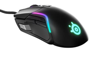 Игровая мышь SteelSeries Rival 5 имеет симметричную форму, но рассчитана на управление правой рукой