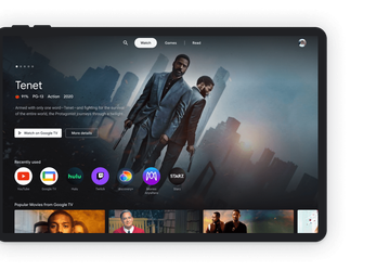 Google представила новый интерфейс для планшетов на Android в стиле Google TV