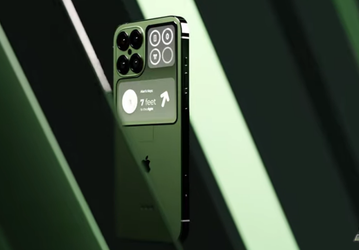 iPhone 14 без чёлки и с L-образным экраном на задней панели. Опубликованные дизайнерские изображения
