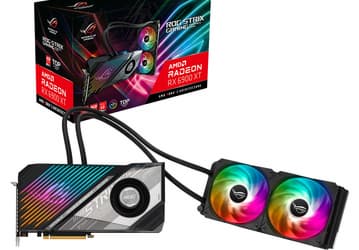 Основой видеокарты Asus ROG Strix LC Radeon RX 6900 XT TOP T16G служит GPU Navi 21 XTXH