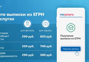 На «Госуслугах» стали доступны выписки из госреестра недвижимости