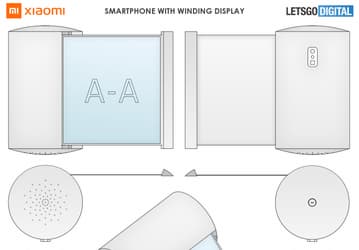 Уникальный гибрид смартфона с гибким экраном и умной колонки от Xiaomi. Появились первые изображения