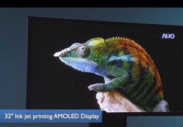 Компания AUO показала двусторонний сворачивающийся дисплей OLED 