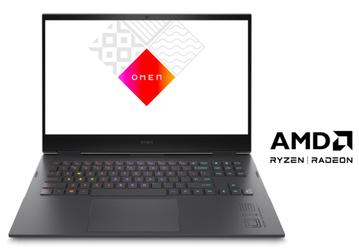 HP Omen 16 2021 — первый в мире ноутбук с дискретной графикой AMD Radeon RX 6000M