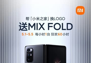 Xiaomi бесплатно раздаст 60 дорогущих Mi Mix Fold. Таким образом компания отметит День труда