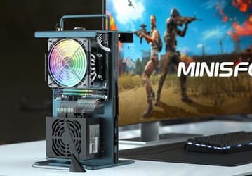 Необычный игровой мини-ПК в открытом корпусе и на компонентах AMD. Представлен Minisforum Game Mini