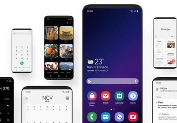 Очень длинный список аппаратов Samsung, которые должны получить оболочку One UI 4.0