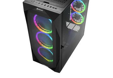 Корпус Sharkoon REV300 поставляется с семью предустановленными вентиляторами