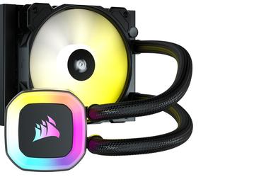 В системах жидкостного охлаждения Corsair H55 RGB, H100 RGB и H150 RGB используются вентиляторы Corsair SP120 RGB Elite