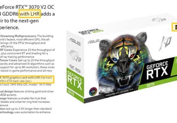 Представлены карты Asus GeForce RTX 30 LHR