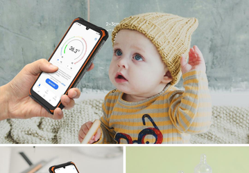Неубиваемый смартфон с батареей на 8500 мА•ч, NFC и термометром Doogee S86 Pro предлагают с огромной скидкой первым покупателям