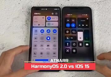 iOS 15 и HarmonyOS 2.0 сравнили по скорости и плавности работы