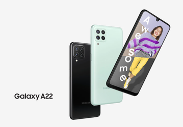 AMOLED, 90 Гц, 48 Мп и 5000 мА·ч, недорого. Samsung Galaxy A22 готов к старту в России: официальная цена