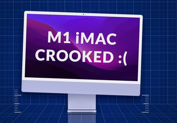 Пользователи новеньких iMac жалуются на перекошенные дисплеи, и легко это не исправляется